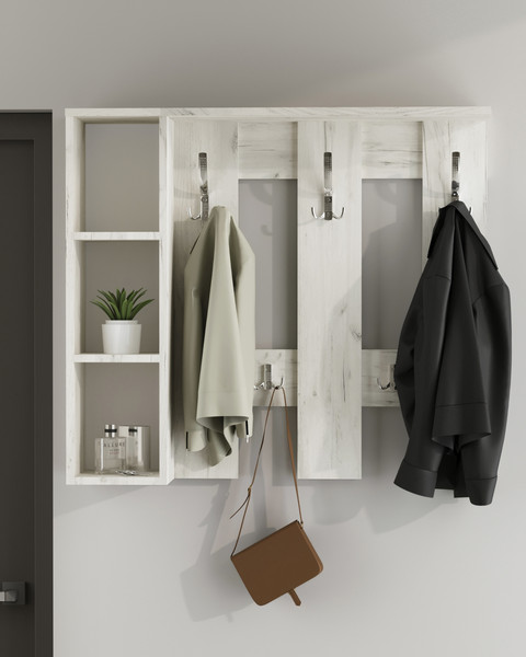 Изображение товара Вешалка для одежды Артём-Мебель СН-100.43 (дуб крафт белый)