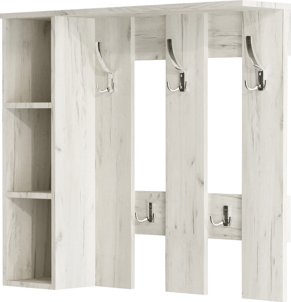 Вешалка для одежды Артём-Мебель СН-100.43 (дуб крафт белый)