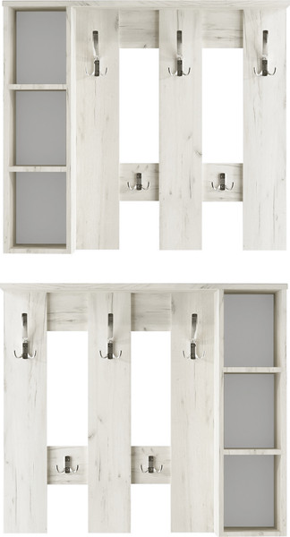 Изображение товара Вешалка для одежды Артём-Мебель СН-100.43 (дуб крафт белый)