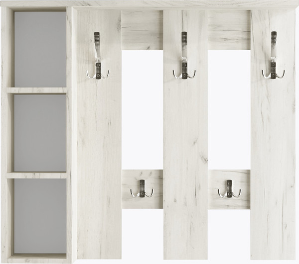 Изображение товара Вешалка для одежды Артём-Мебель СН-100.43 (дуб крафт белый)