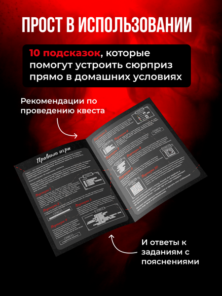 Изображение товара Настольная игра Game Hub Квест по поиску подарка / 223