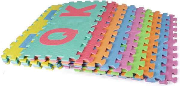 Изображение товара Коврик-пазл Indigo Sport IN382 (желтый/розовый/фиолетовый)