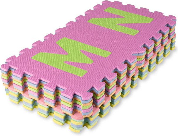 Изображение товара Коврик-пазл Indigo Sport IN382 (желтый/розовый/фиолетовый)