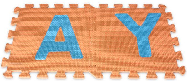 Изображение товара Коврик-пазл Indigo Sport IN382 (желтый/розовый/фиолетовый)