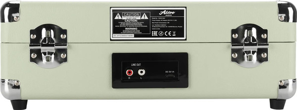 Изображение товара Проигрыватель виниловых пластинок Alive Audio Glam Mist c Bluetooth / GLM-01-MS