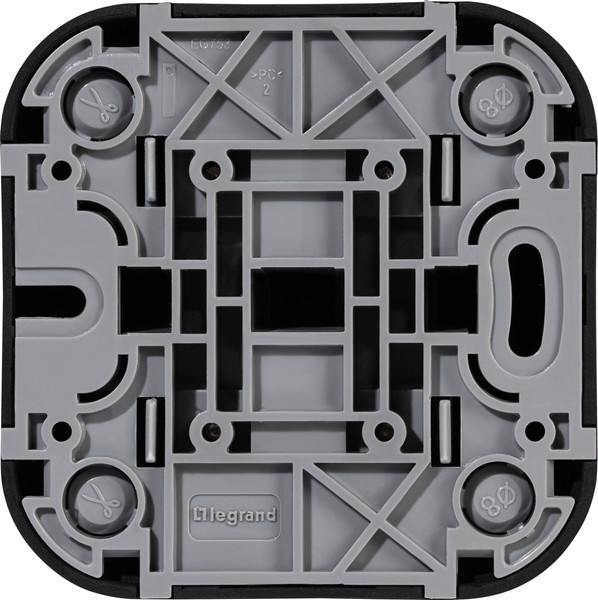 Изображение товара Выключатель Legrand Quteo 782474 (черный матовый)