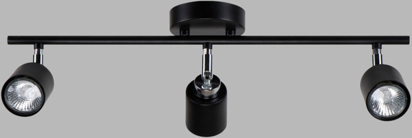 Изображение товара Спот Aitin-Pro KQS51599/3 (хром/черный)