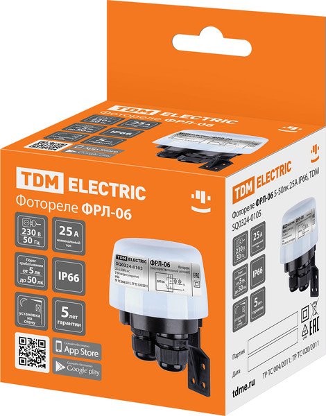 Изображение товара Фотореле TDM SQ0324-0105