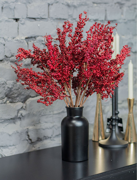 Изображение товара Искусственные ветки GrandSiti 26198-5 / L29/49CM (5шт)