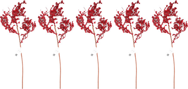 Изображение товара Искусственные ветки GrandSiti 26198-5 / L29/49CM (5шт)