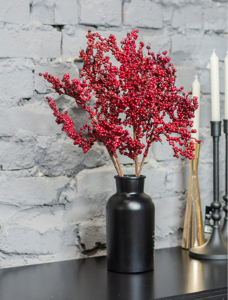 Изображение товара Искусственные ветки GrandSiti 26198-5 / L29/49CM (5шт)