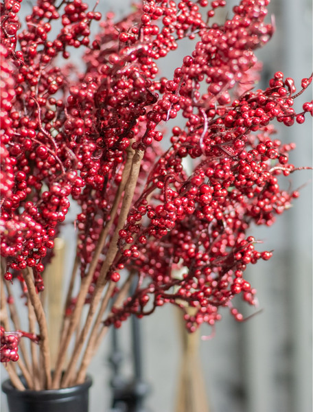 Изображение товара Искусственные ветки GrandSiti 26198-5 / L29/49CM (5шт)