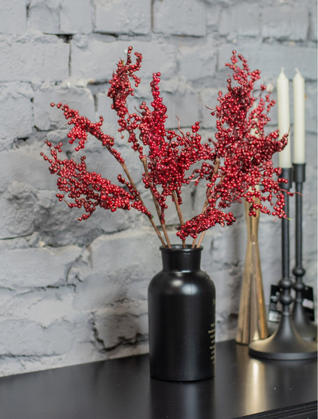 Изображение товара Искусственные ветки GrandSiti 26198-5 / L29/49CM (5шт)