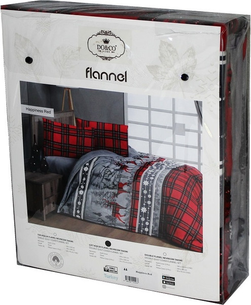Изображение товара Комплект постельного белья DO&CO Happiness / 11300 (красный)