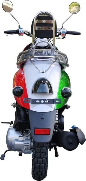 Изображение товара Скутер Vento (VMC) Retro BY49QT-2A 49 N1500 / 220911 (красный/белый/зеленый)