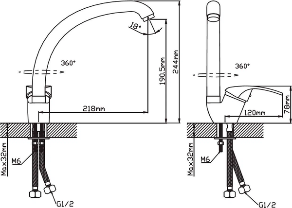 Изображение товара Смеситель Cronwil СД040-41