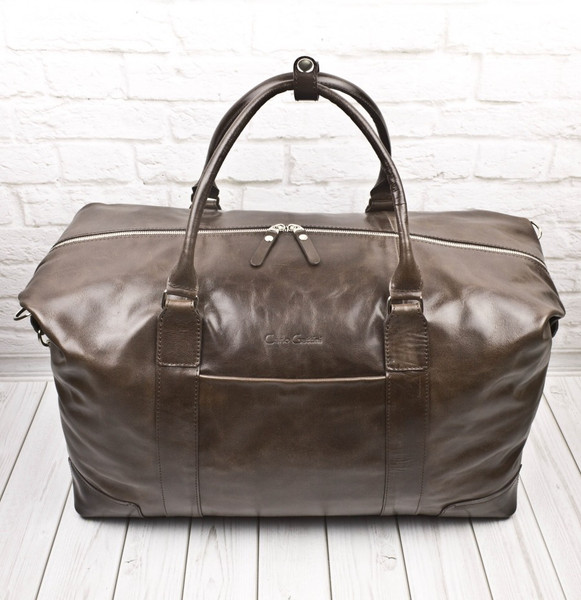 Изображение товара Сумка дорожная Carlo Gattini Premium Fidenza / 4036-52 (темно-коричневый)