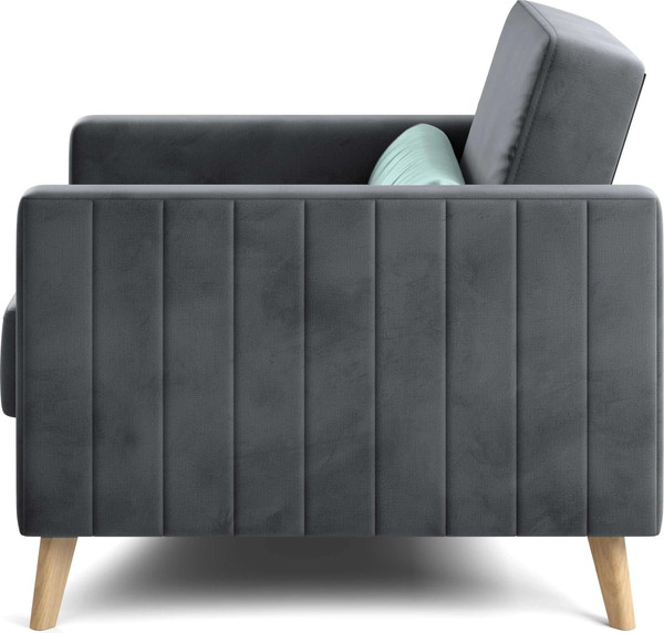 Изображение товара Кресло мягкое Мебельград Норд Стандарт (альба темно-серый/альба бежевый)