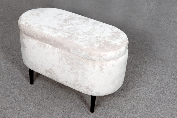 Изображение товара Банкетка Мебельград Олаф Стандарт с нишей (тиффани бежевый)