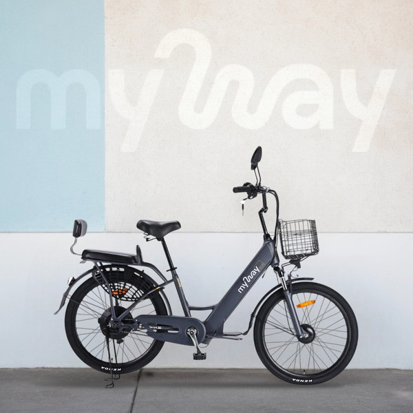 Изображение товара Электровелосипед MyWay Truck 500 24 (15, графитовый)
