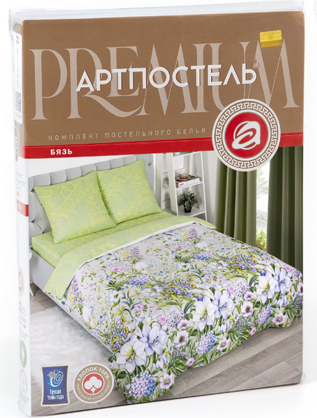 Изображение товара Комплект постельного белья АртПостель Полянка 514