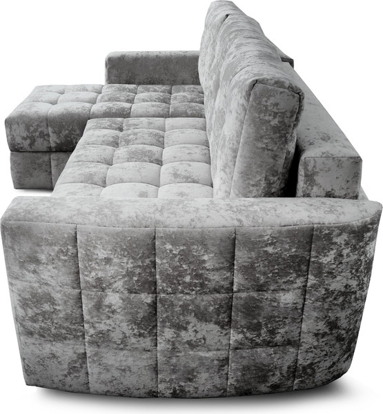 Изображение товара Диван угловой Мебельград Бремен Стандарт (тиффани серый)