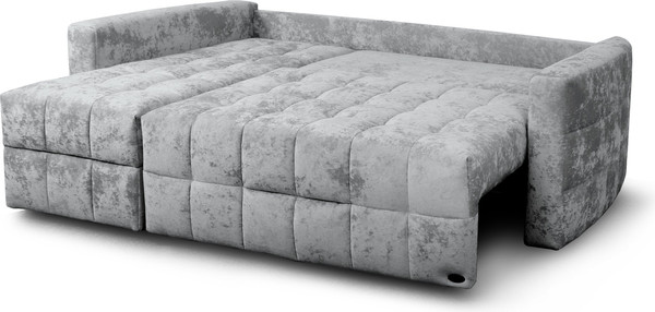 Изображение товара Диван угловой Мебельград Бремен Стандарт (тиффани серый)