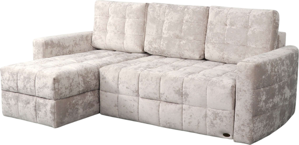 Изображение товара Диван угловой Мебельград Бремен Стандарт (тиффани бежевый)