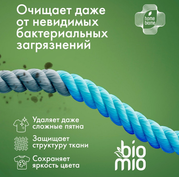 Изображение товара Стиральный порошок BioMio Bio-Universal Colors&Whites (1кг)