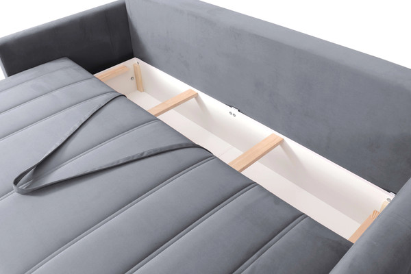 Изображение товара Диван Мебельград Ларио Стандарт (мора серый)