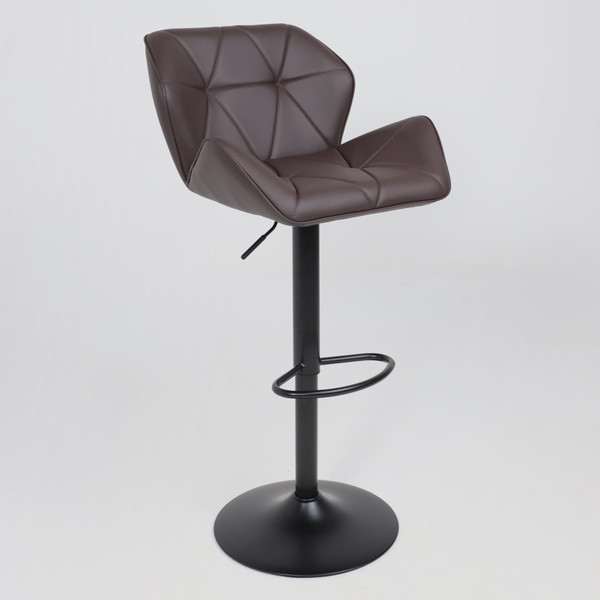 Изображение товара Стул барный AksHome Berlin GB (Pegasso шоколад экокожа/черный)