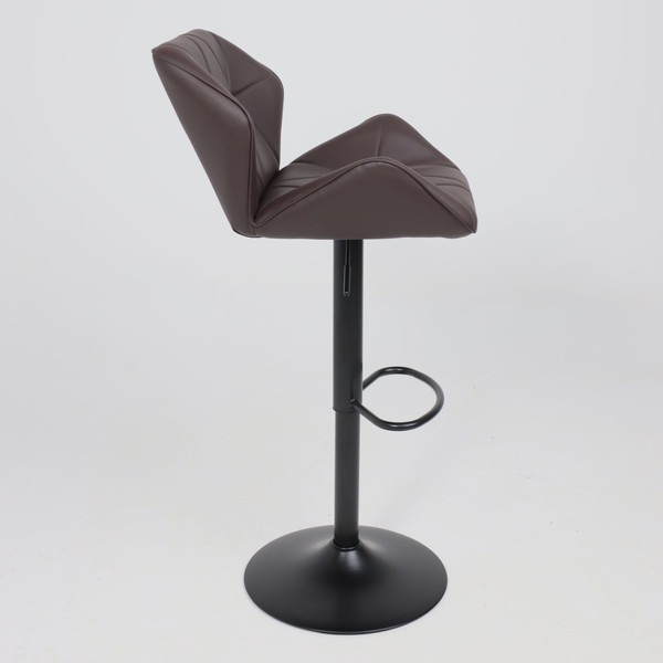 Изображение товара Стул барный AksHome Berlin GB (Pegasso шоколад экокожа/черный)