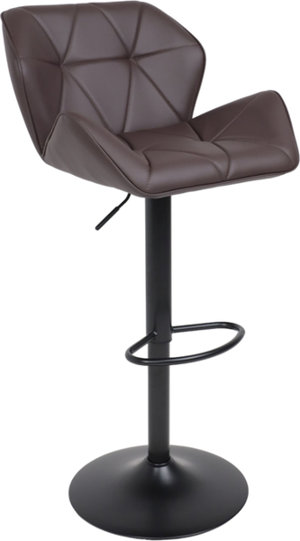 Изображение товара Стул барный AksHome Berlin GB (Pegasso шоколад экокожа/черный)
