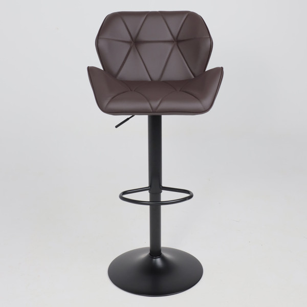 Изображение товара Стул барный AksHome Berlin GB (Pegasso шоколад экокожа/черный)