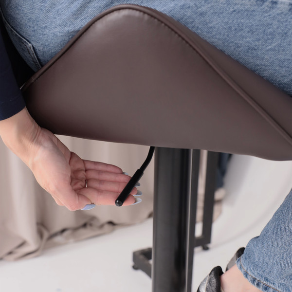 Изображение товара Стул барный AksHome Berlin GB (Pegasso шоколад экокожа/черный)