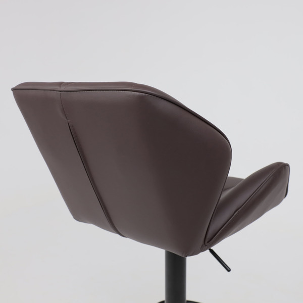 Изображение товара Стул барный AksHome Berlin GB (Pegasso шоколад экокожа/черный)