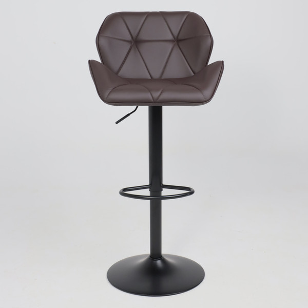 Изображение товара Стул барный AksHome Berlin GB (Pegasso шоколад экокожа/черный)