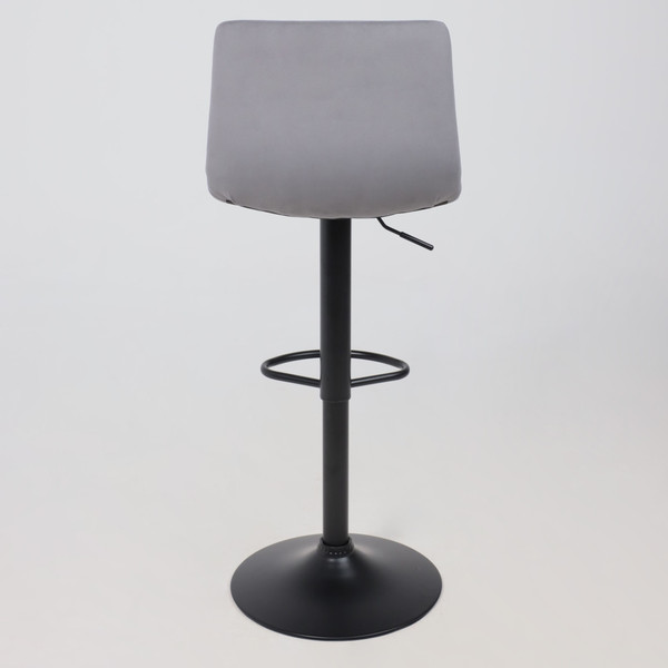 Изображение товара Стул барный AksHome Рой GB (Velutto 32 серый велюр/черный)