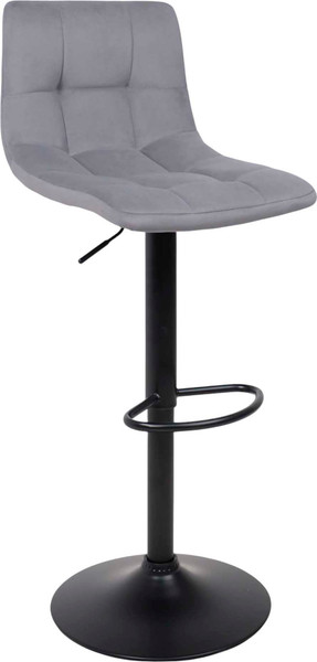 Изображение товара Стул барный AksHome Рой GB (Velutto 32 серый велюр/черный)