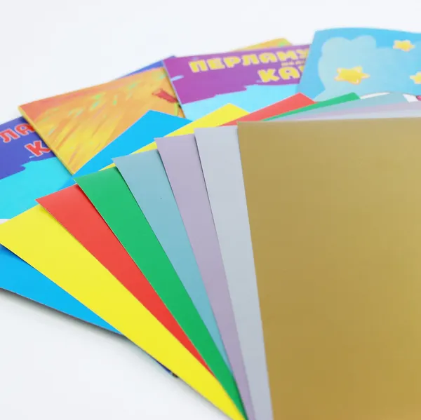 Изображение товара Набор цветного картона Paper Art Kids Цветочек / ЦКПМ88585