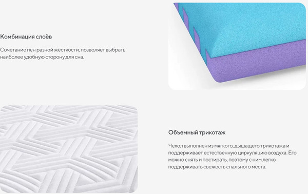 Изображение товара Ортопедическая подушка Сонум Infiniti 60x40