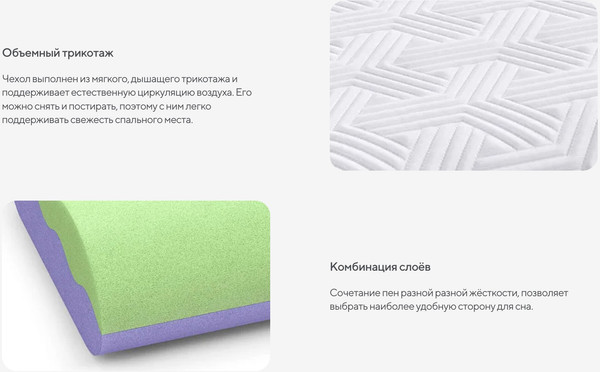 Изображение товара Ортопедическая подушка Сонум Lotus 60x40