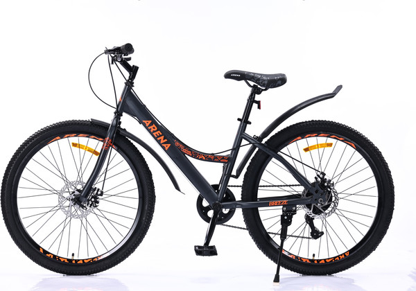 Изображение товара Велосипед Arena Breeze 26 2025 (15, графитовый, разобранный в коробке)