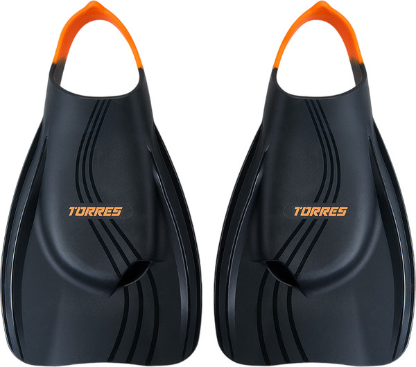 Изображение товара Ласты Torres X1 / SWF042405BL (XL, черный/оранжевый)