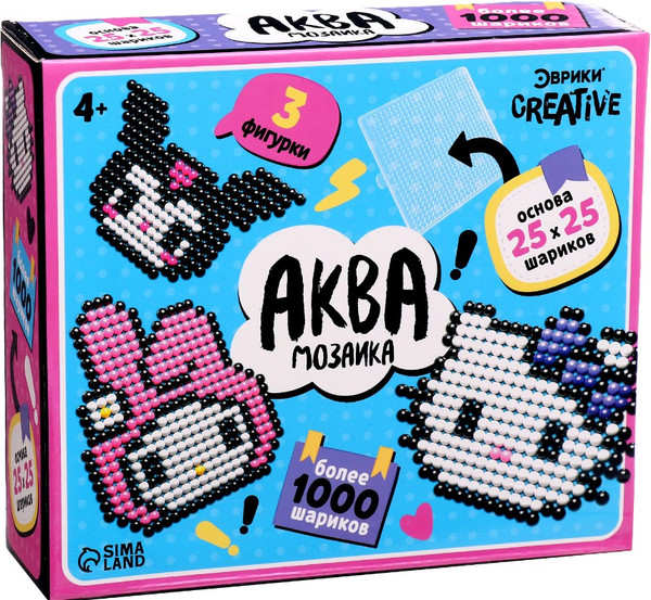 Изображение товара Развивающая игра Эврики Аквамозаика. Китти / 10417633