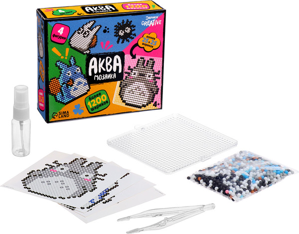 Изображение товара Развивающая игра Эврики Аквамозаика. Тоторо / 10417636