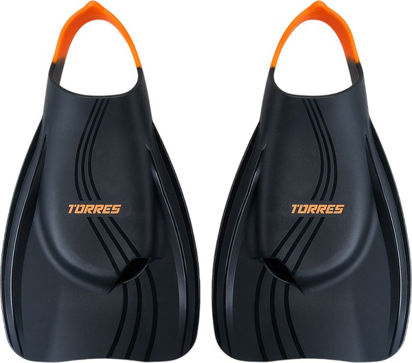 Изображение товара Ласты Torres X1 / SWF042403BL (M, черный/оранжевый)