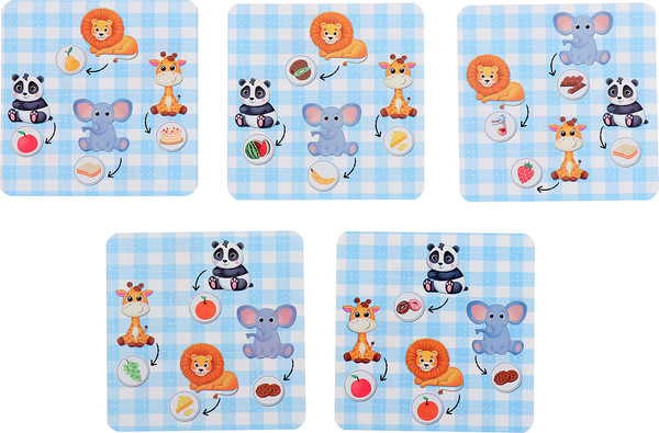 Изображение товара Развивающий игровой набор Zabiaka IQ Все по местам / 10122318