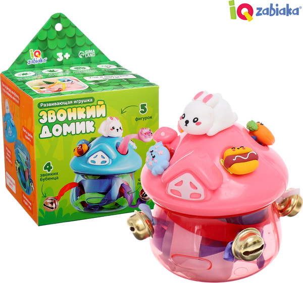 Изображение товара Развивающий игровой набор Zabiaka IQ Звонкий домик / 10348985