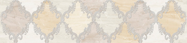 Изображение товара Бордюр Beryoza Ceramica Дубай светло-бежевый (115x500)